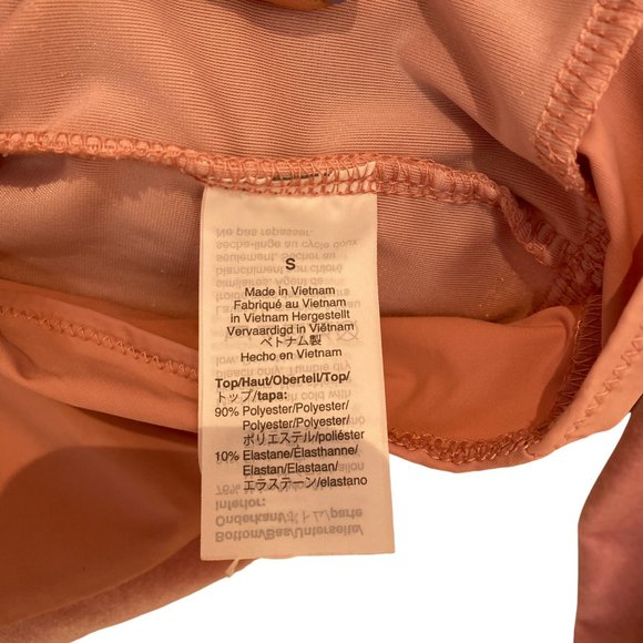 J Crew Jeans Long Sleeved Rose Pink Velvet Velour Scoop Neck Bodysuit Size S/XS - Picture 3 of 7